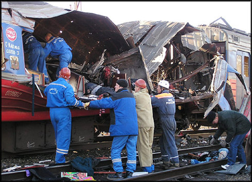 Террористический акт 5 декабря 2003 года в электропоезде Кисловодск-Минводы.