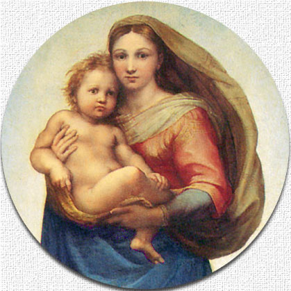 Мадонна с младенцем Иисусом