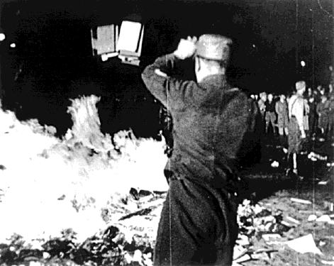 Сжигание книг фашистами
