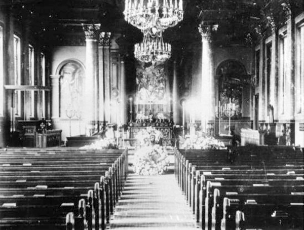 Английская церковь Иисуса Христа. Фото 1916 года