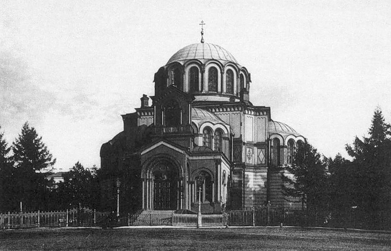 Церковь великомученика Димитрия Солунского. Фото 1900-х годов.