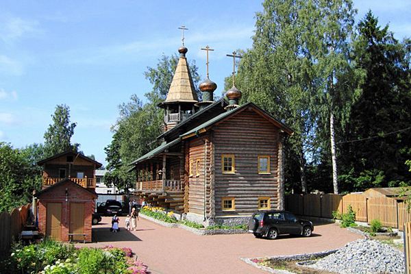 Церковь Рождества Иоасафа Белгородского в Парголово