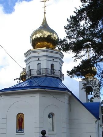 Каменная церковь Успения Пресвятой Богородицы построена в 2008 году