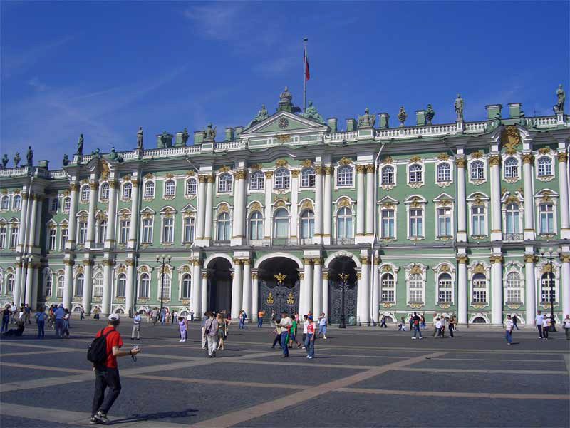 Южный фасад Зимнего дворца
