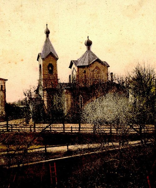 Первый деревянный собор. Фото 1890-х годов