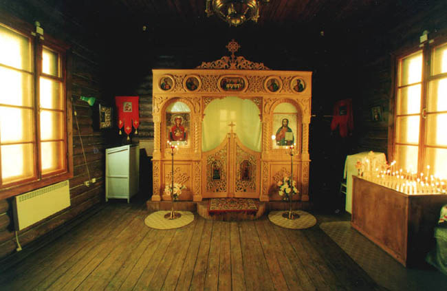 Интерьер церкви Святителя Николая Чудотворца