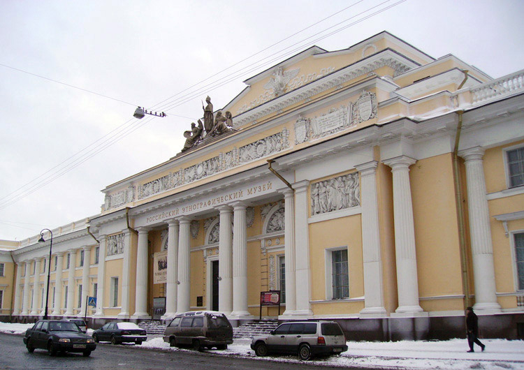 Российский этнографический музей, главный вход