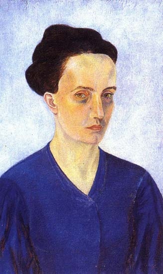 Т. Н.  Глебова. Автопортрет, 1930-е гг.