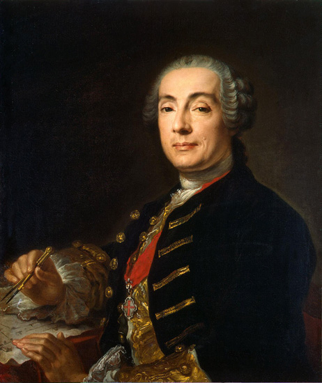  Портрет Ф. Б. Растрелли. Неизвестный художник, до 1762 года