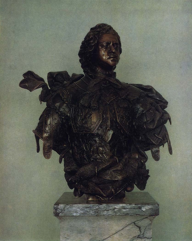 Растрелли Б. К. Скульптурный портрет Петра I. 1723-1730