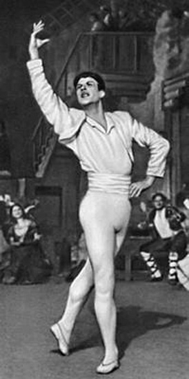 В. М. Чабукиани в партии Фрондосо в балете «Лауренсия»