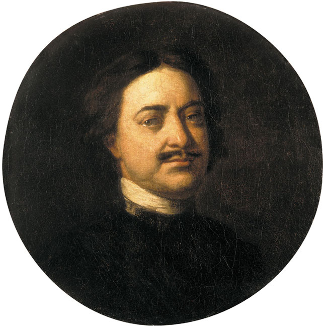 Пётр I Великий, художник И.Н. Никитин, первая половина 1720-х гг.