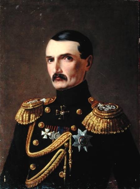 Портрет вице-адмирала Корнилова, начальника штаба ЧФ Севастопольского гарнизона
