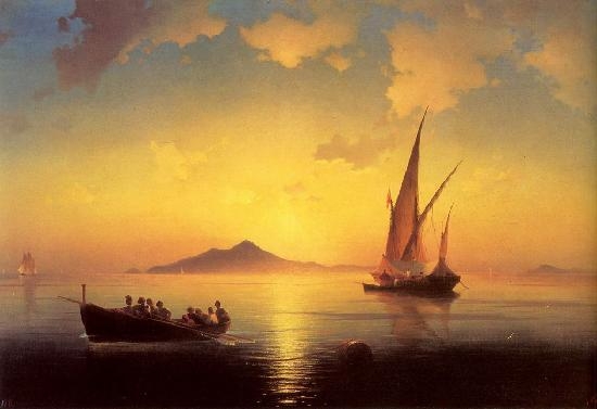 И.К. Айвазовский. Неаполитанский залив. 1841