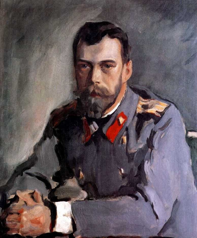 В.А. Серов. Портрет императора Николая II. 1900