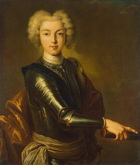 Портрет Петра II, неизвестный художник