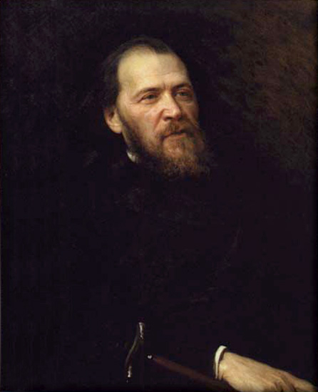 Яков Петрович Полонский, художник И.Н. Крамской, 1875 год