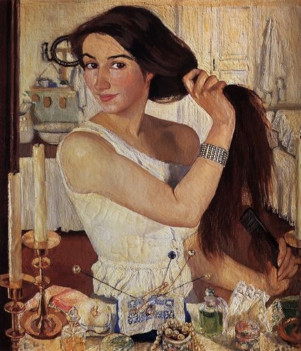 З. Е. Серебрякова. Автопортрет. 1909