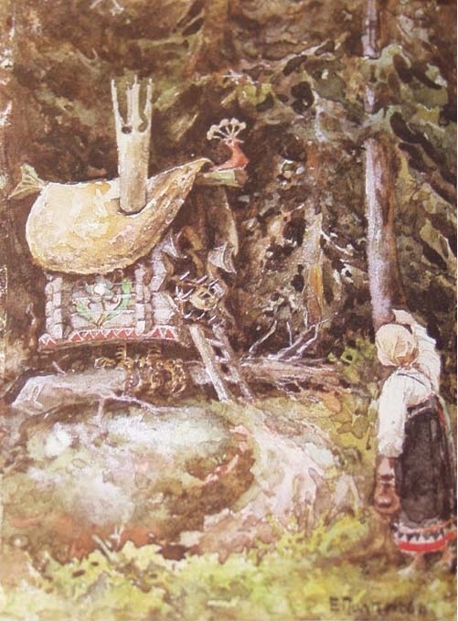 Худ. В.Д. Поленов. Иллюстрация к сказке Л.Н. Толстого 