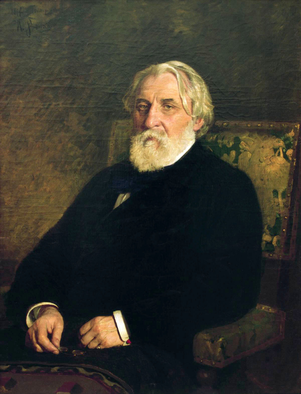 Иван Сергеевич Тургенев, художник И.Е. Репин, 1874 год