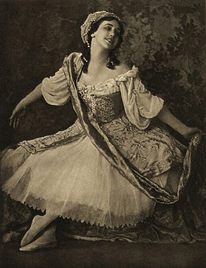 Т. П. Карсавина в балете 