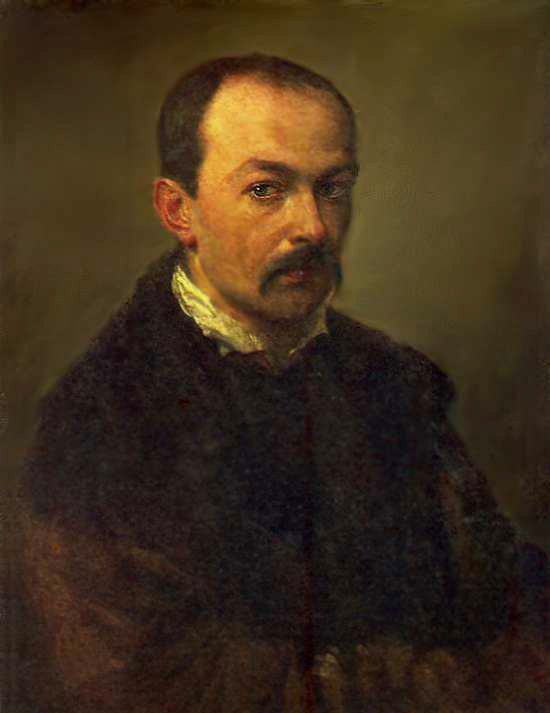 П. А. Федотов. Автопортрет. 1848