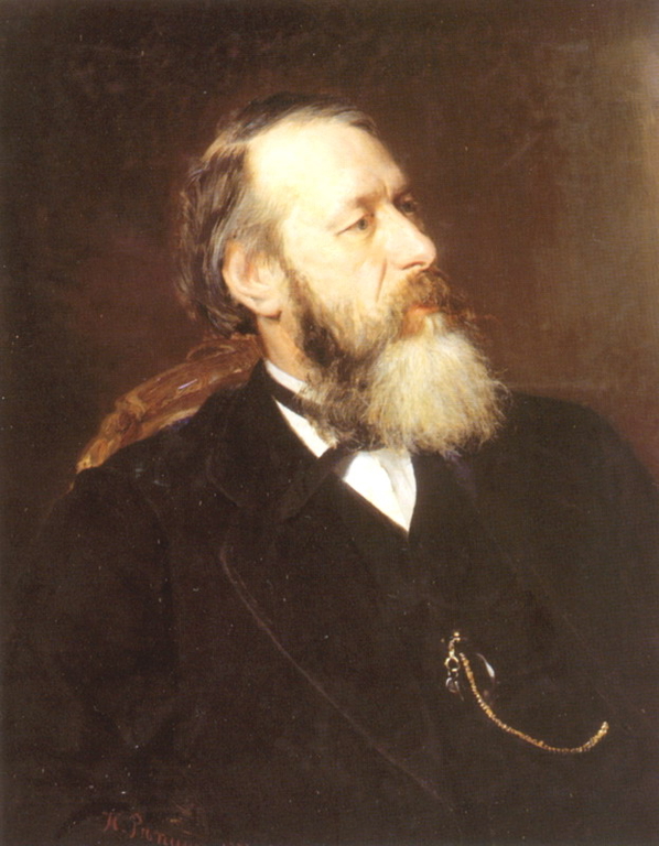 Владимир Васильевич Стасов, художник И.Е. Репин, 1873 год