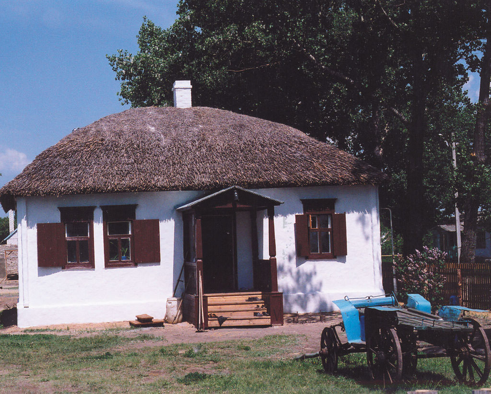 Домик на хуторе Кружилин, где родился Шолохов.