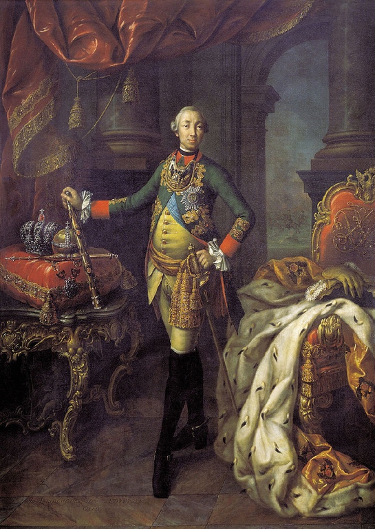 Портрет императора Петра III, 1762