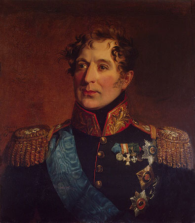 Михаил Андреевич Милорадович, художник Дж. Доу, 1823-1825 гг.