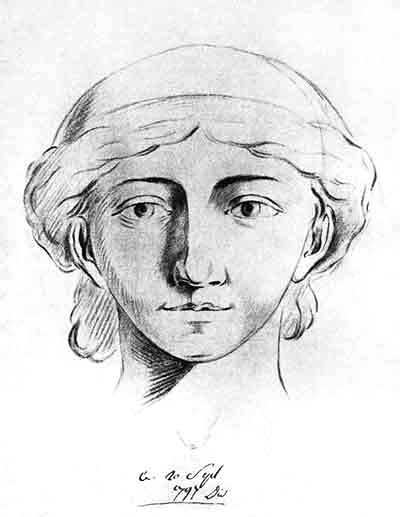 Ш.-Л. Дидло. Портрет неизвестной танцовщицы, 1794  год