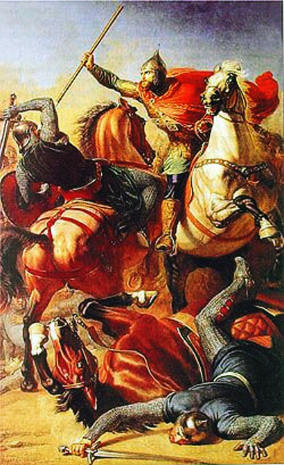 Битва Александра Невского со шведами, 1864-1865 гг.