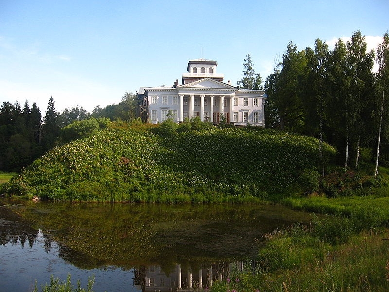 Загородное имение Рождествено (под Гатчиной), где прошло детство В.В. Набокова