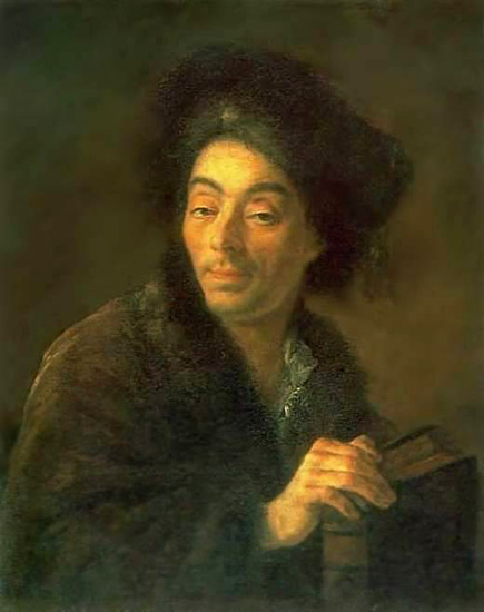 А.П. Лосенко. Портрет актера Я. Д. Сумского. 1763