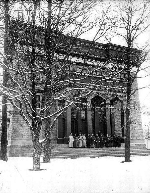 Буддийский храм «Дацан Гунзэчойнэй» в Петербурге. 1915 г.