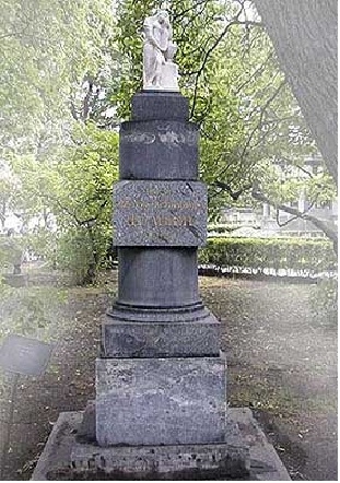 Надгробие А.А. Дельвига на Тихвинском кладбище Александро-Невской лавры