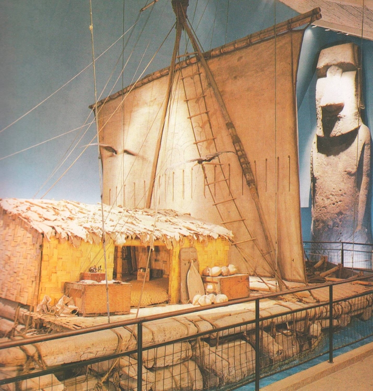 Папирусная лодка Ра в музее Кон-Тики, Осло