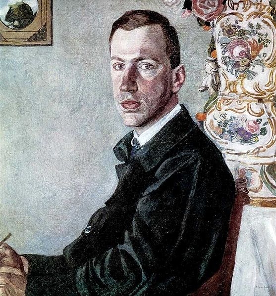 А. Головин. Портрет Э.Ф.Голлербаха. 1923 г.