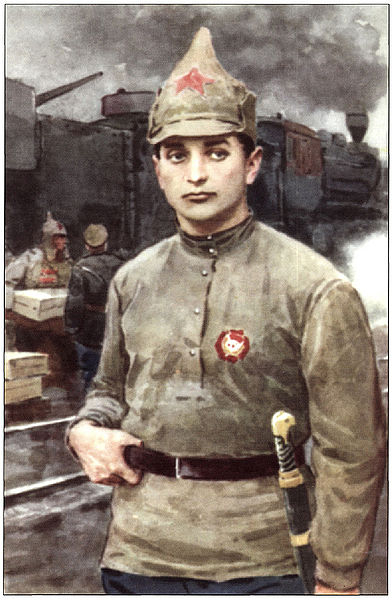 М. Н. Тухачевский в годы Гражданской войны, художник Л. С. Котляров