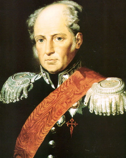 Август Августович Бетанкур, портрет работы неизвестного художника, 1810-е годы