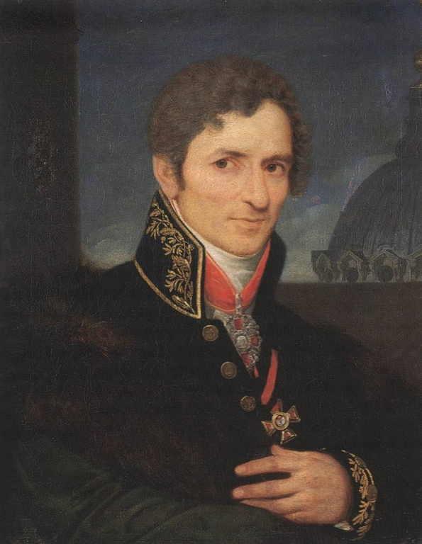 Андрей Никифорович Воронихин, портрет неизвестного художника