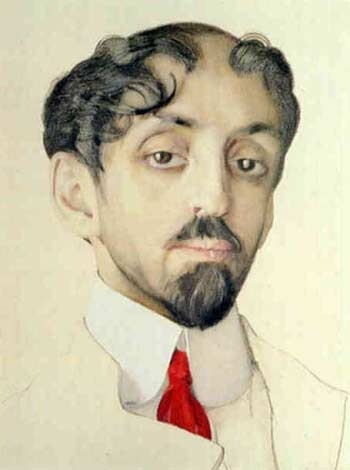 Михаил Алексеевич Кузмин, художник К. Сомов, 1909 год