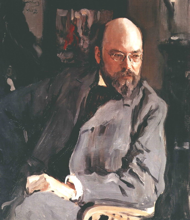 В.А. Серов. Портрет художника И.С. Остроухова. 1902