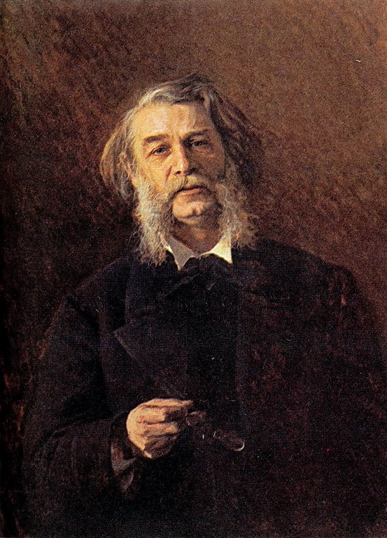 Дмитрий Васильевич Григорович, художник И. Крамской, 1876 год