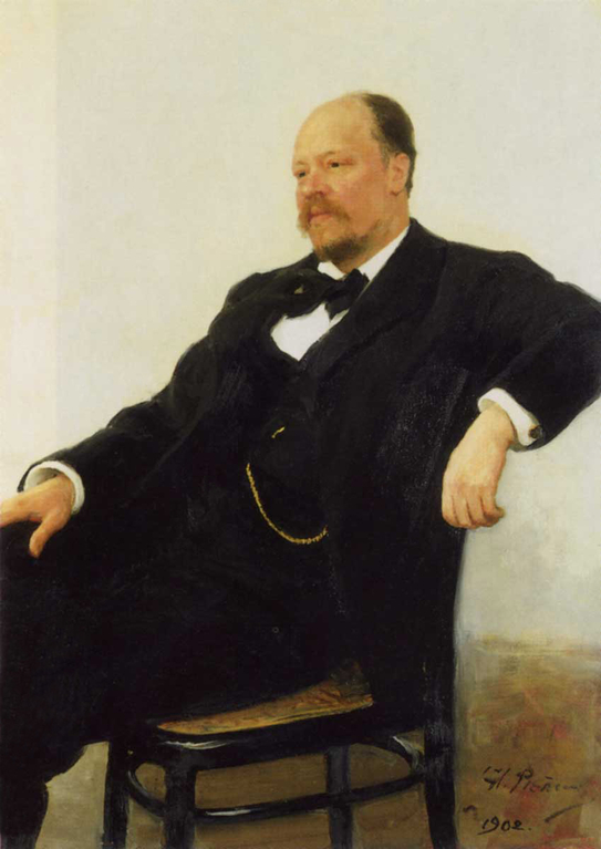 Анатолий Константинович Лядов, художник И.Е. Репин, 1902 год