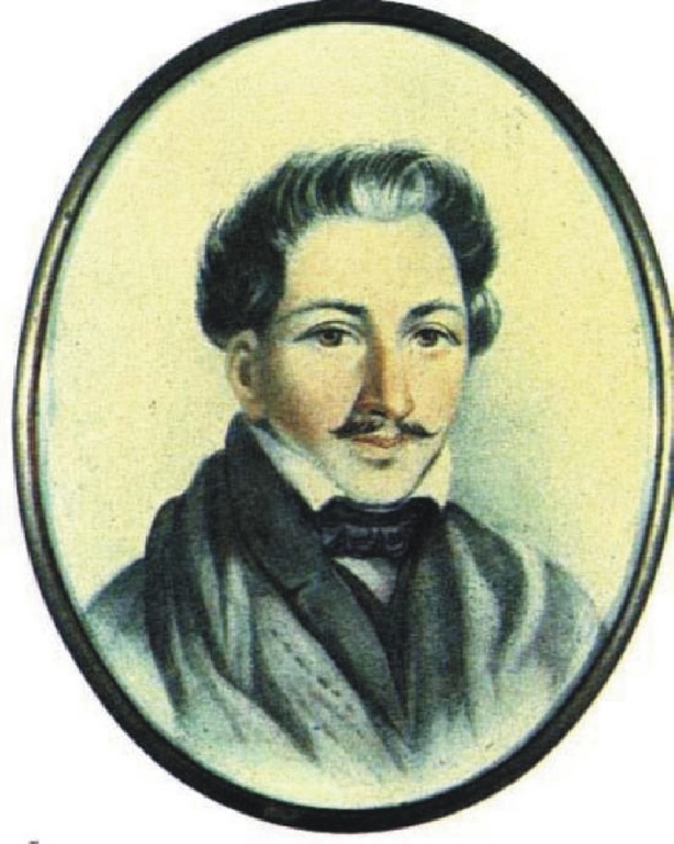 Портрет Петра Григорьевича Каховского, неизвестный художник, 1820-е гг.