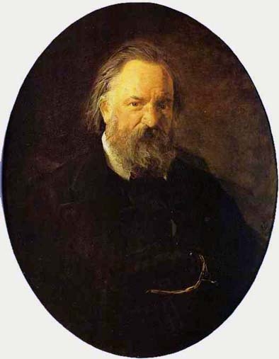 Портрет Александра Ивановича Герцена, художник Николай Ге, 1867 год