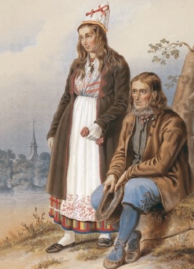 Ф. Х. Паули. Эстонцы.  «Этнографическое описание народов России», 1862