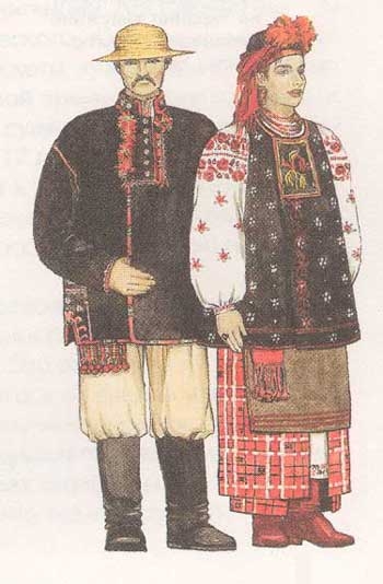 Украинцы. Рисунок XIX века