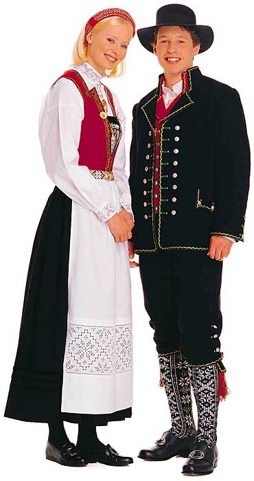 Национальный костюм провинции Хардангер